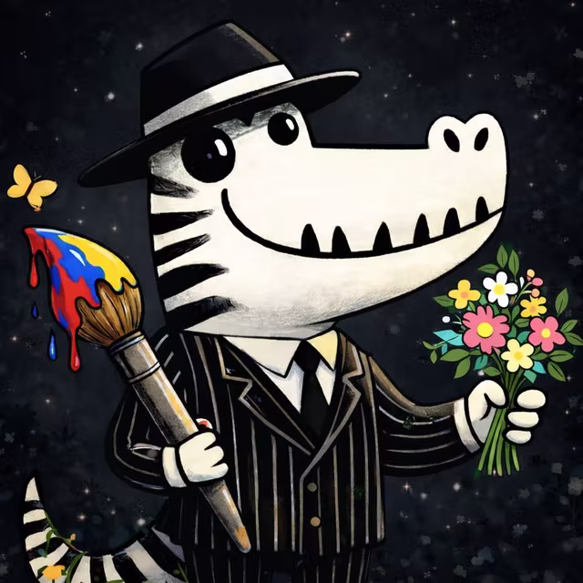 CrocoZyabr - Crocodile with Drawings